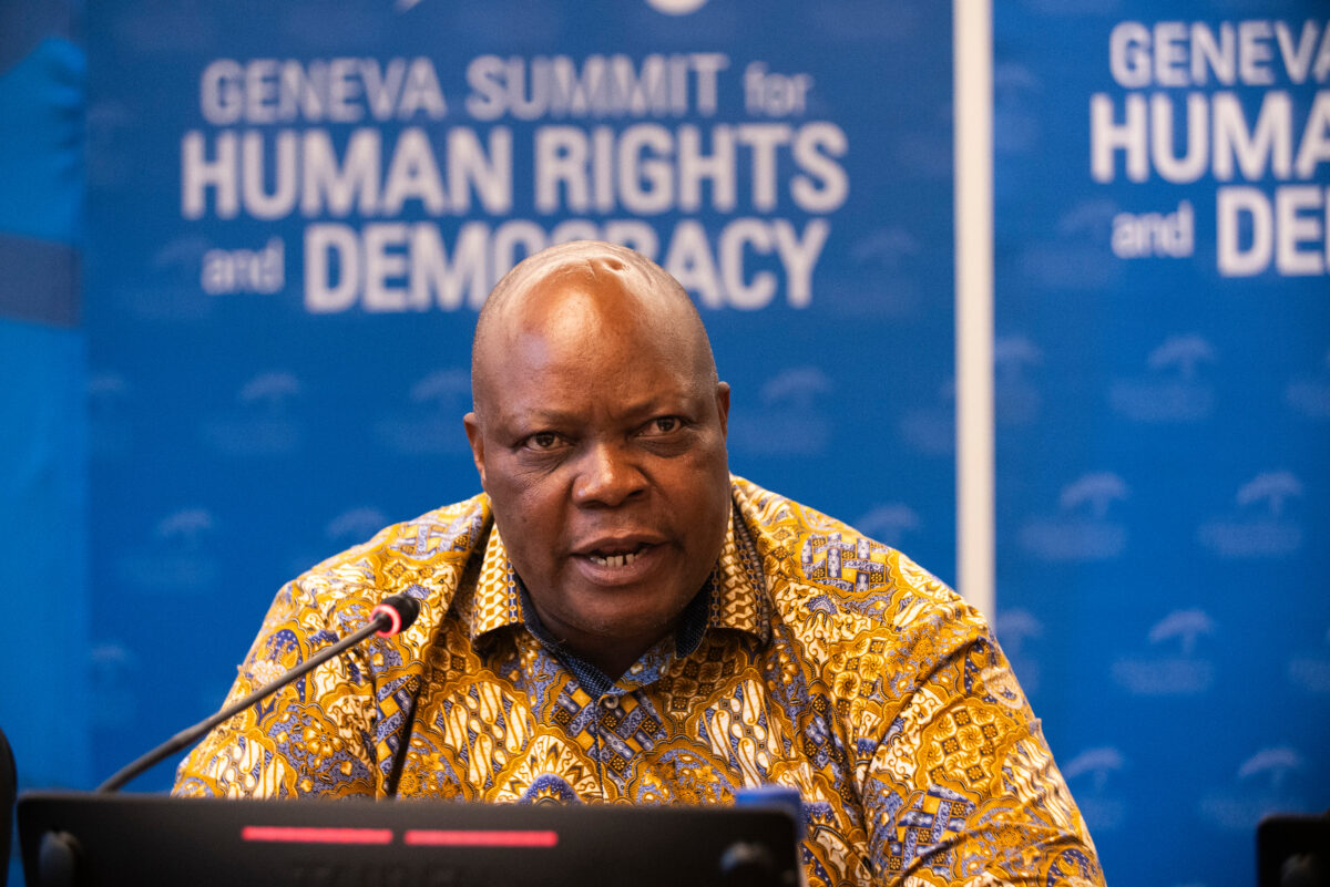 Job Sikhala on Zimbabwe — UN Opening, Geneva Summit 2024