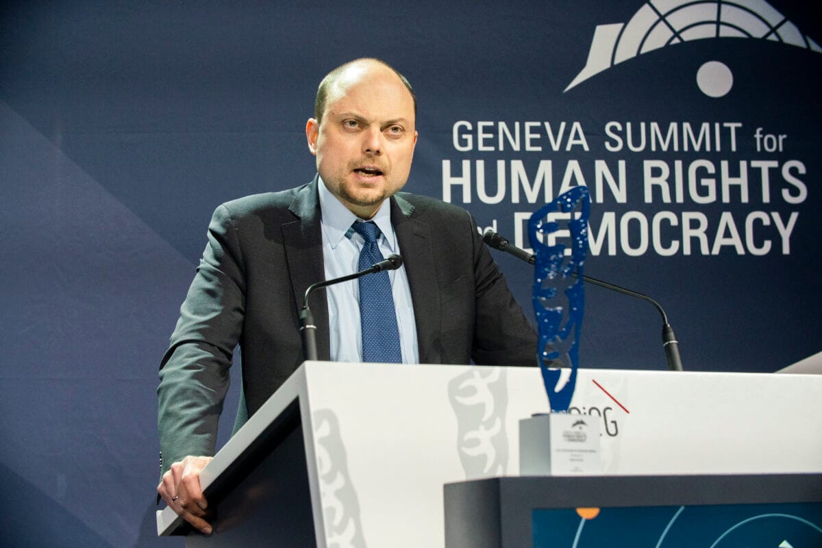 Vladimir Kara-Murza - The Geneva Summit for Human Rights and Democracy